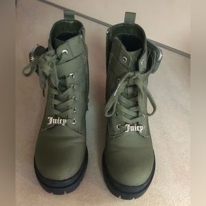 Juicy Couture Women's Combat Boots